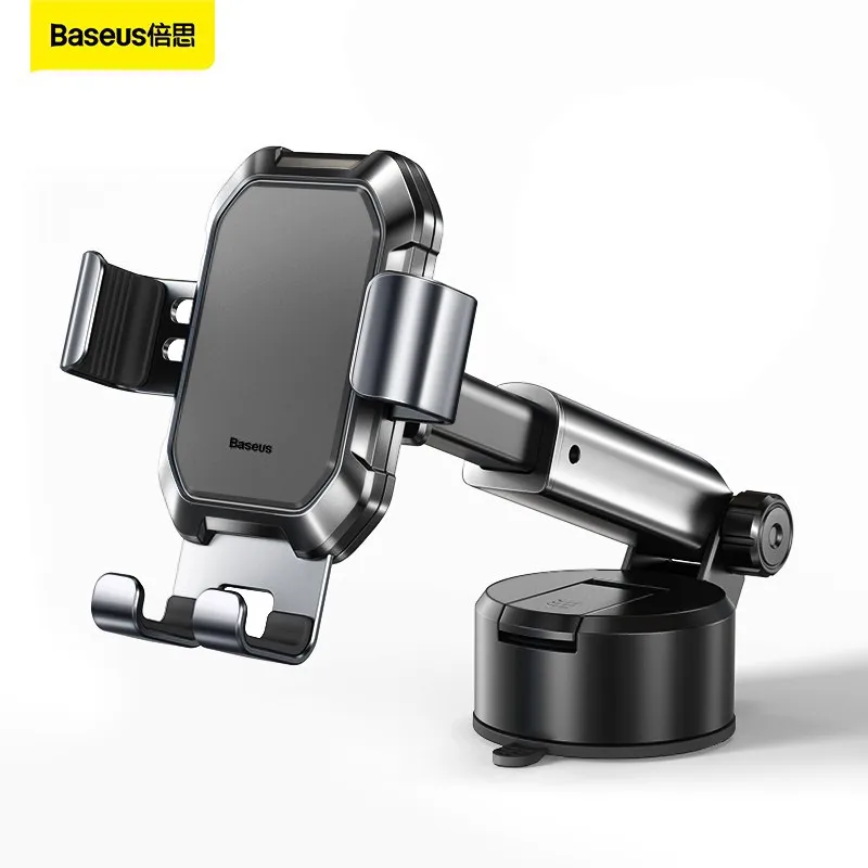 Baseus Gravity Car Phone Holder Sucker Adjustable Universal Car Phone Mount Holder Stand GPS Support For iPhone Xiaomi Samsung