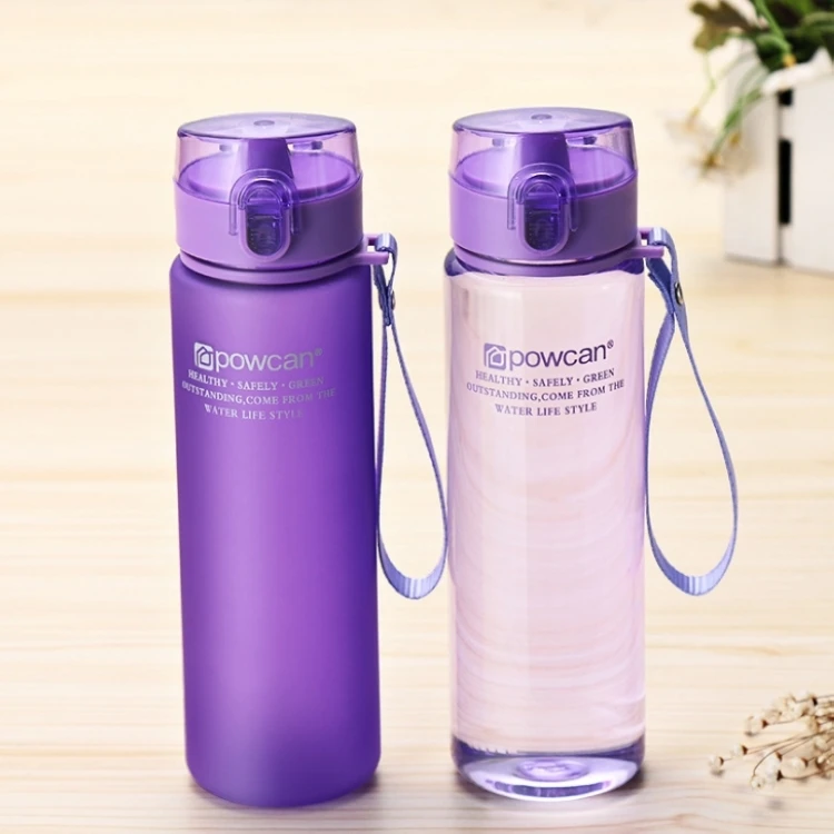 400/560 ml Leak-proof BPA Free Plastic Water Bottle for Tourism Drink Bottle of Water Bottles for Sports Water Bottle with Straw