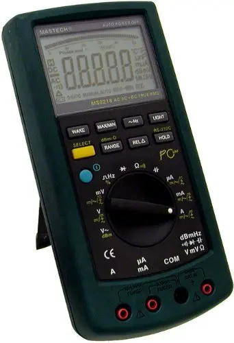 MS8218 True-RMS 50,000-count Digital Multimeter with PC RS232 Interface