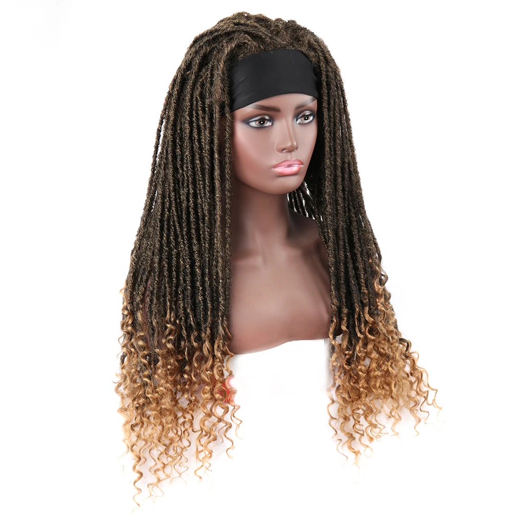 Black STAR Jumbo Twist Dread Goddess Faux Locs Synthetic Hair Wig for black Women, Crochet Braids , 100% Braid Natural Hairstyle