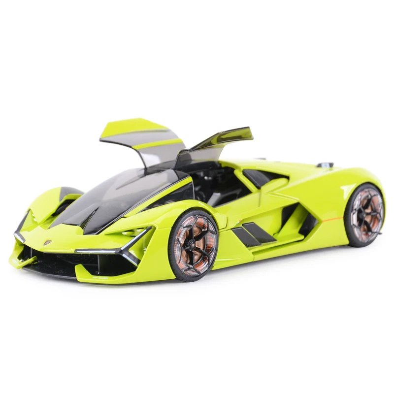 Bburago-Coche de juguete modelo Lamborghini Terzo Millennio, vehículo estático fundido a presión, modelo coleccionable, 1:24