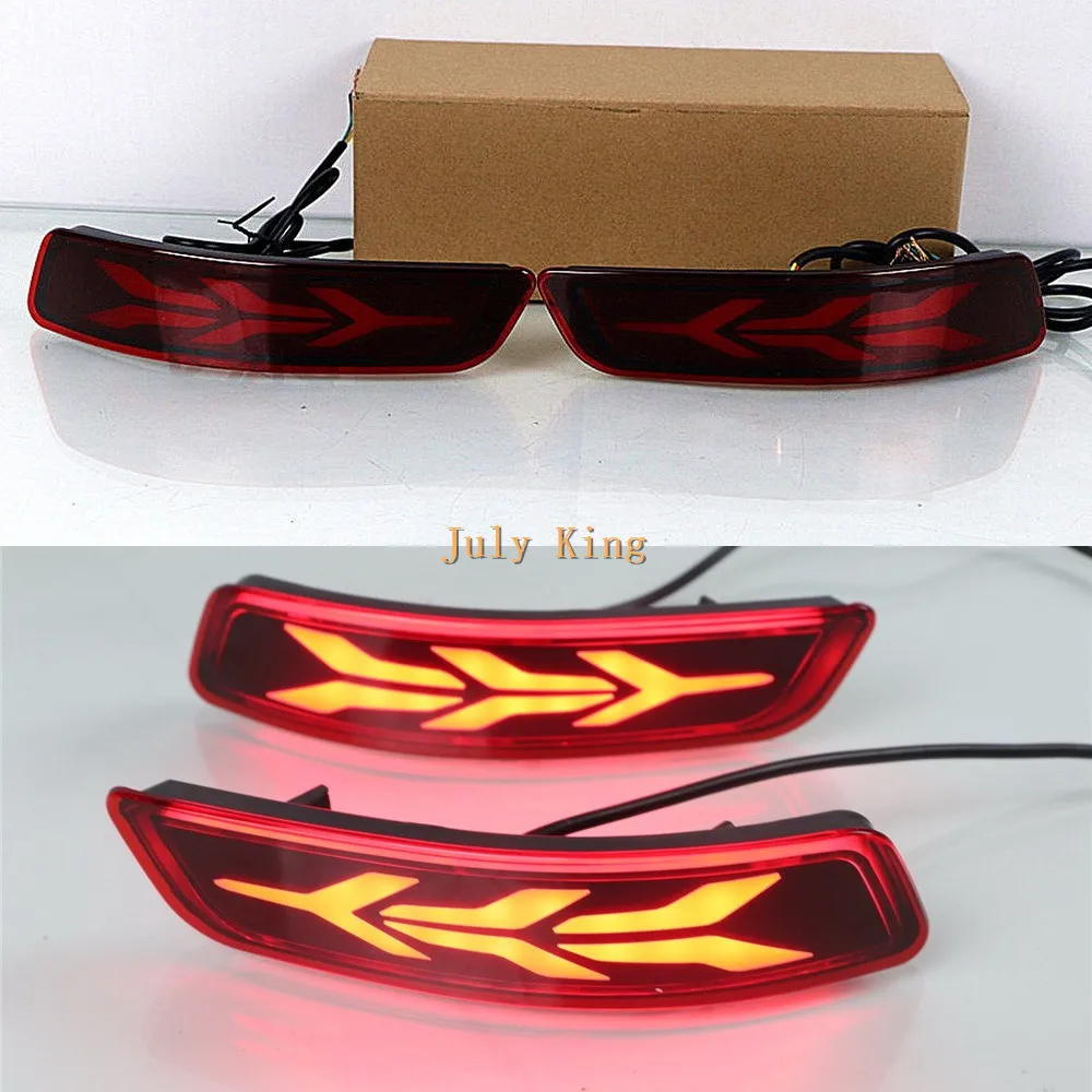 July King LED Brake Lights + Night DRL + Streamer Turn Signals Case for Toyota Corolla EU and Lexus ES300 ES350 GS 2013-17