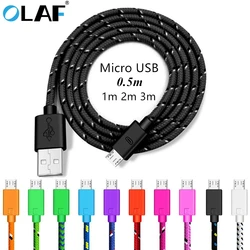 마이크로 USB 데이터 케이블, 샤오미, 화웨이, 삼성, HTC, LG, 레드미, 안드로이드 충전기, 휴대폰 액세서리