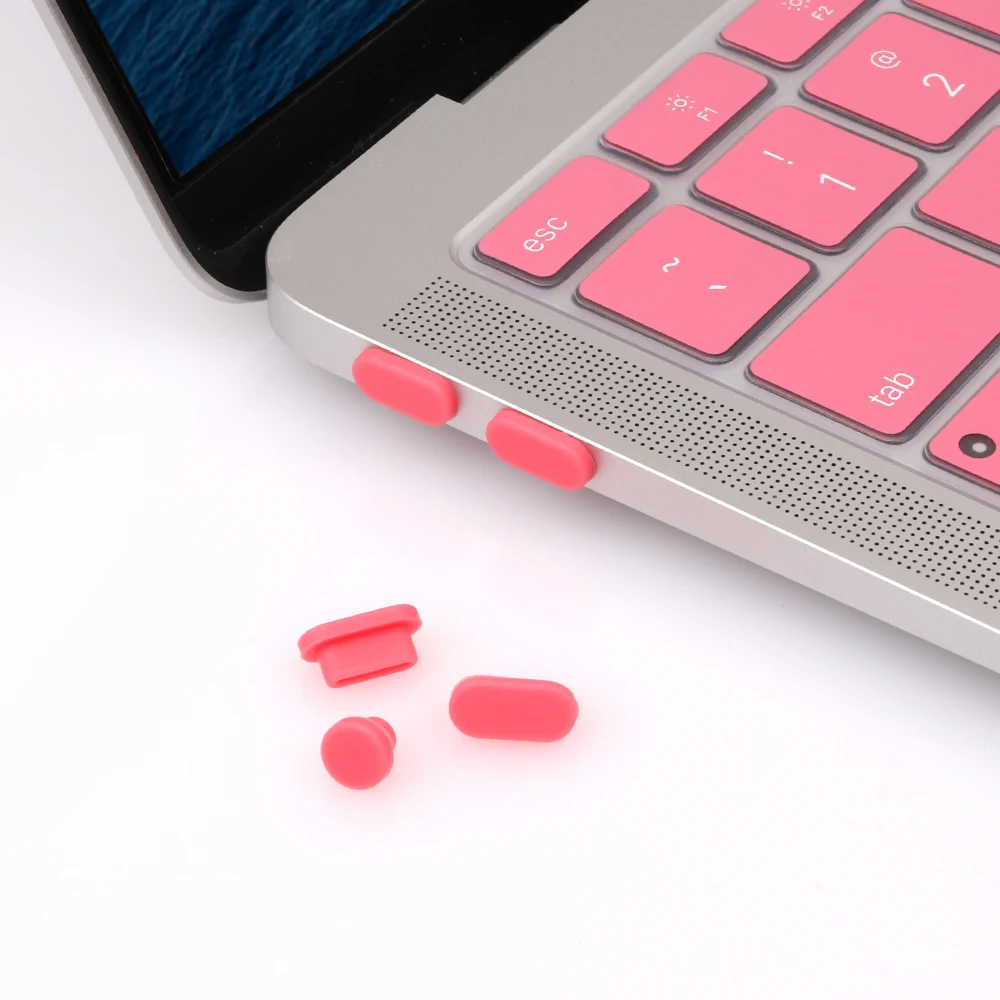 Силиконовые пылезащитные заглушки для MacBook Pro, 13 дюймов, 2020 дюйма, A2338, A2289, A2251, пылезащитная заглушка для сенсорной панели ноутбука, крышка корпуса