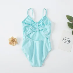 Cheap High Quality Kids Girls Children Training Dance Wear Spandex Cotton Ballet Leotards