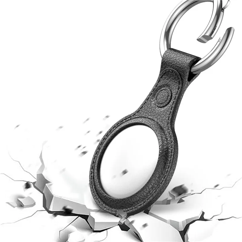 TPU Protective Case For Airtag Anti-lost Anti-scratch Protection Sleeve For Apple Airtag Location Tracker Air Tag Keychain Case