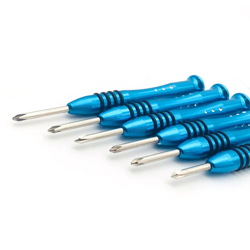 Herramienta de reparación de modelo de accesorios de coche con Control remoto, Mini destornillador Manual Phillips, aleación de aluminio, 2mm, 1 ud.