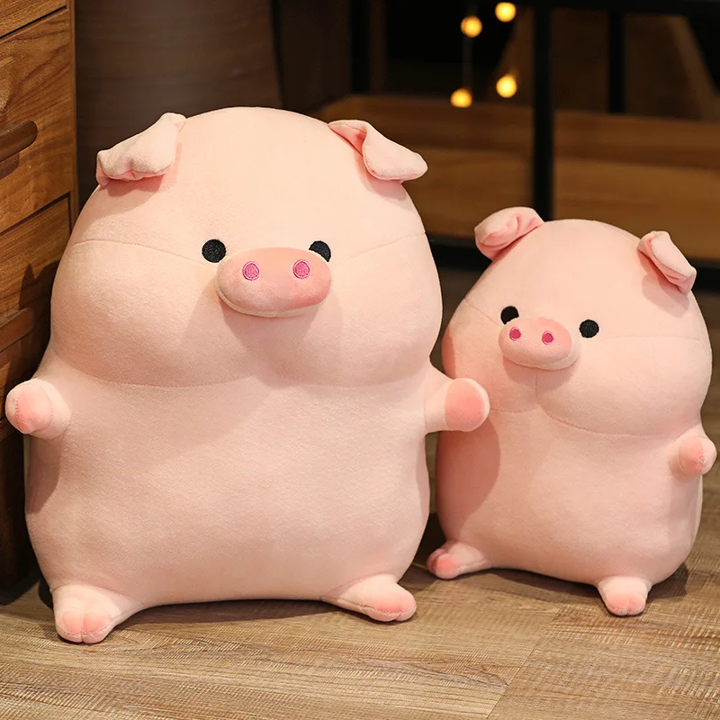 25/35cm Kawaii Little Pig Plush Toys Lovely Simulation Piggy Plushie Pillow Stuffed Soft Dolls for Children Girls Valentine's