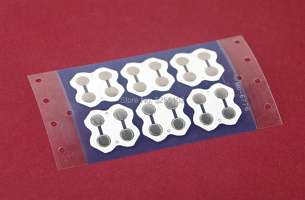 Película de mango izquierdo y derecho de 200 piezas para Nintendo NS Switch Controller D Pads d-pad Metal Dome Snap PCB board buttons