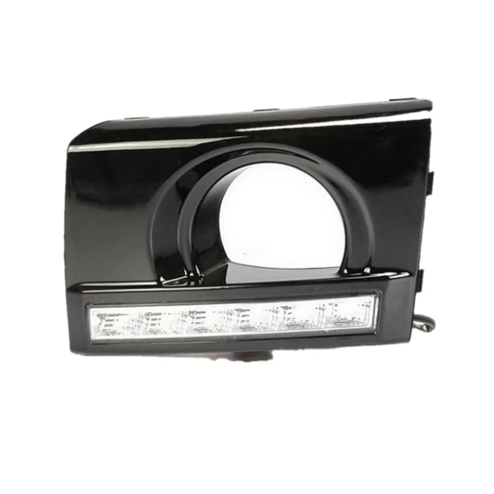 

July King Car Daytime Running Lights Compatible for Hyundai Tucson 2005-2010, 6000K LED Front Bumper DRL, 1 :1 Replacement