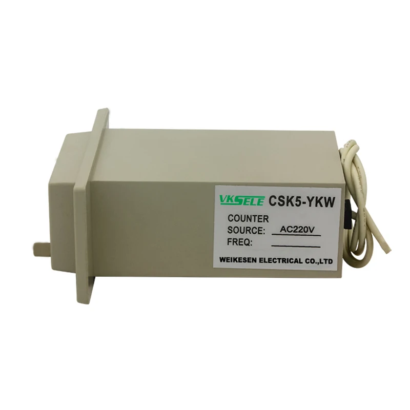CSK5-YKW display elettrico del contatore elettromagnetico DC12 V 24V AC110V 220V di 5 cifre
