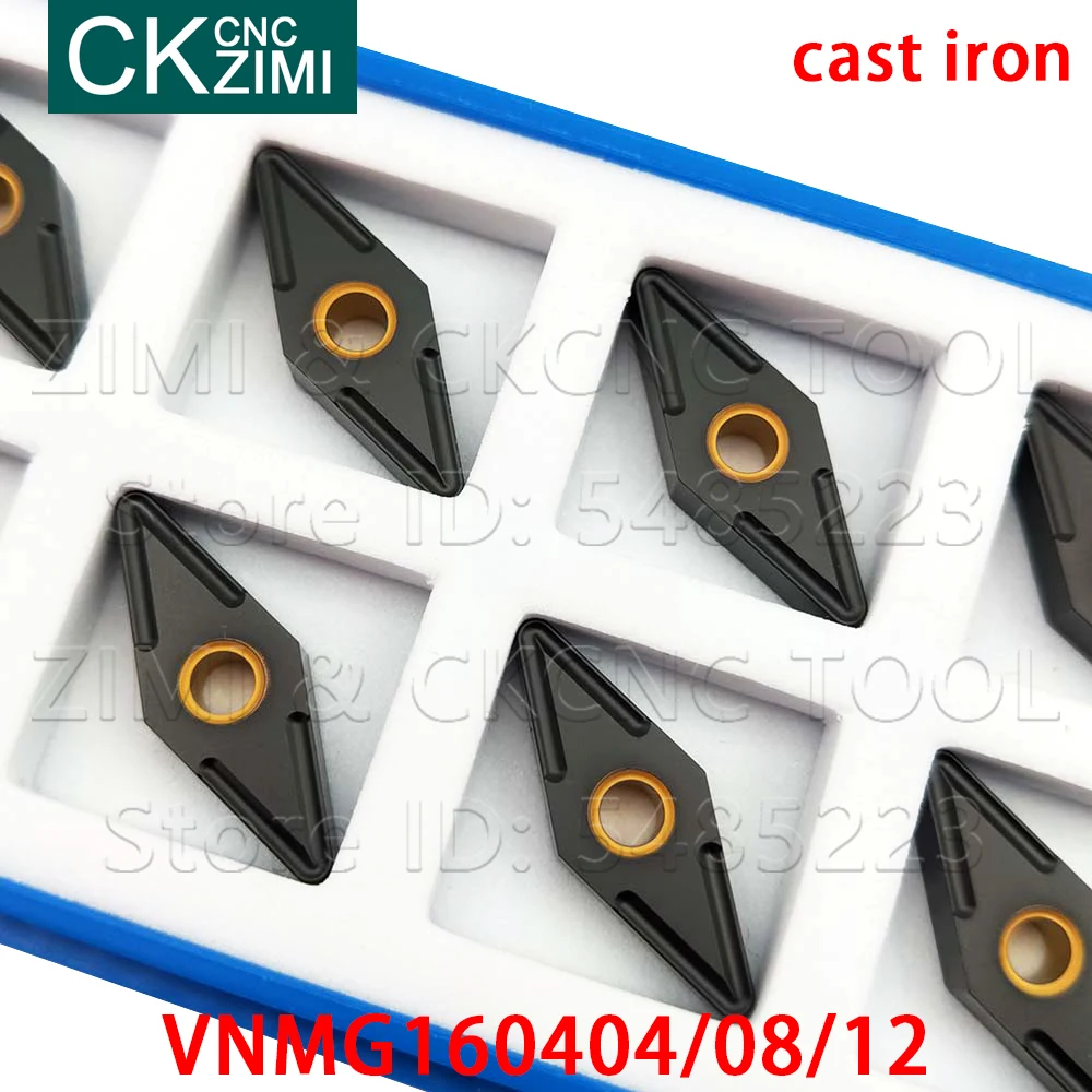 VNMG160404 VNMG160408 VNMG160412 Carbide Sisipan Cutting Sisipan Indexable Eksternal Turning Alat CNC Bubut Cutter Kualitas Tinggi