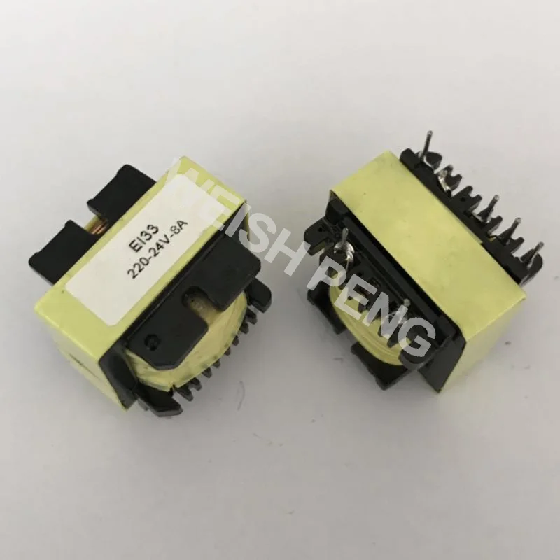 EI33 EE33  flyback transformer Power transformer 220V 24V 8A / HF transformador, 12pin (6+6)