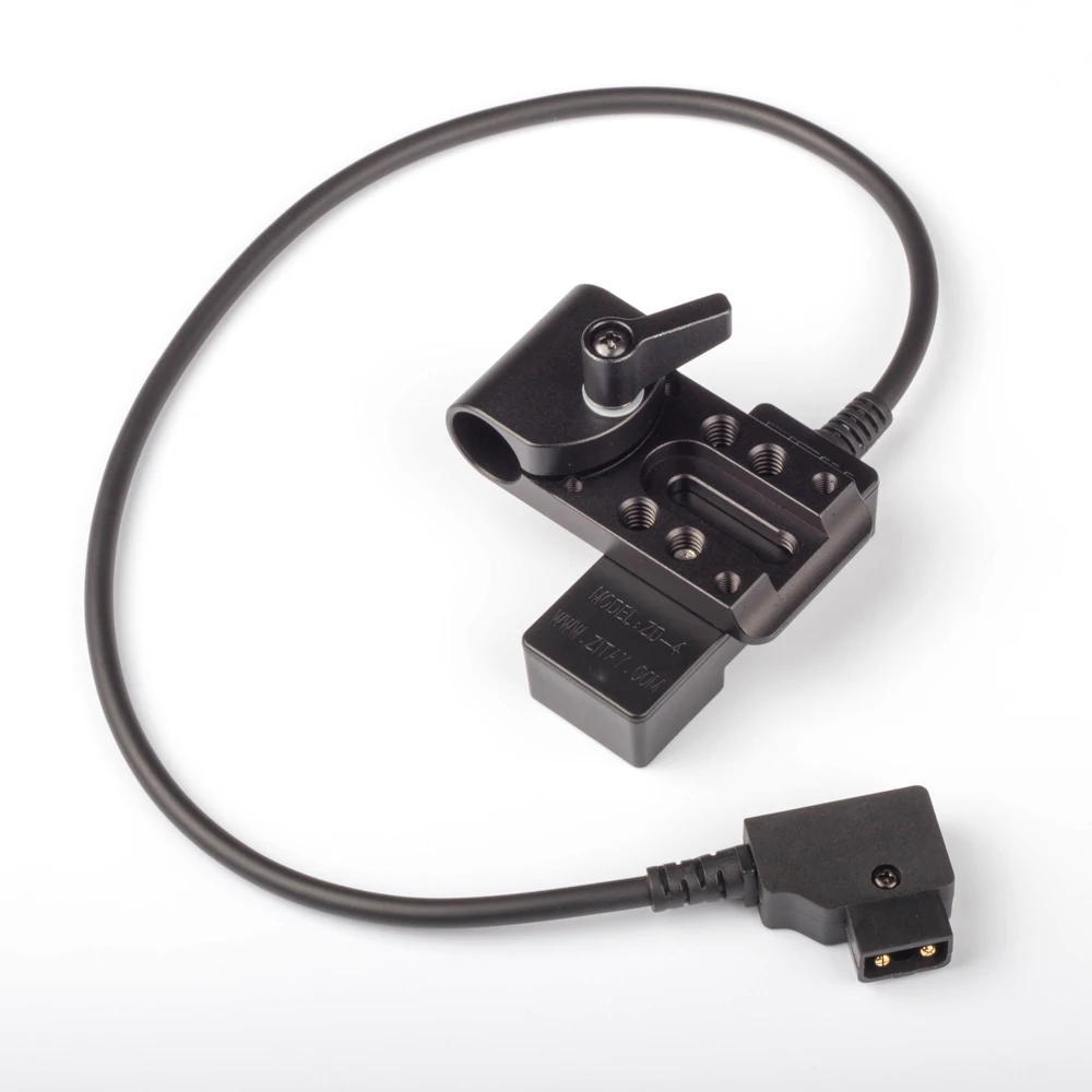 1/4 "สกรู PTAP Power Tap ปลอดภัย D-Tap 4-Port Connector แหล่งจ่ายไฟสาย Fr กล้องไฟสีทอง Mount V-Mount