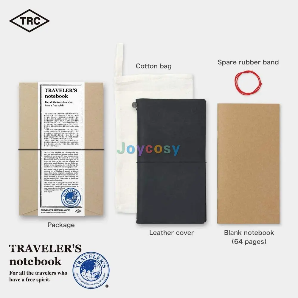 MIDORI TRAVELER'S Notebook TN Journal Passport Size/ Standard Size