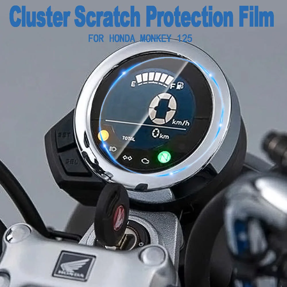 

For HONDA Monkey 125 Monkey 125 2019 Motorcycle Instrument Cluster Scratch Protection Film Anti-Scratch Screen Protector