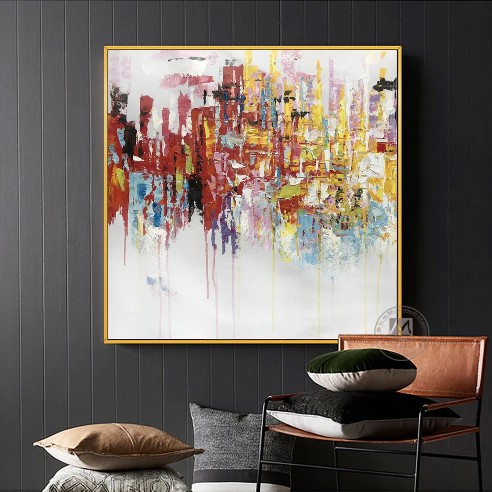 Large wall picture abstract painting on canvas handmade Amazing Modern Home Decor wall art canvas for living room decorative