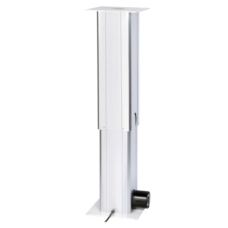 Imagem -05 - Coluna de Elevação Elétrica de Alumínio Mesa de Plataforma de Elevação de Precisão Coluna Telescópica Atuador Linear 500kg 5000n