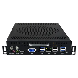 OPS Mini Computer Intel Core I3I5I7 Quad Core CPU 6 * USB Einzigen LAN Alle-in-One-4K Mini PC Tragbare Steckbare Industrie Computer