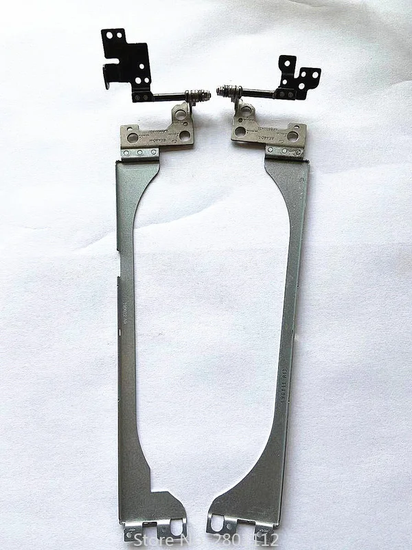 New Laptop LCD Screen Hinges Set For Lenovo Thinkpad E480 E485 E490 R480 Screen Axis Bracket