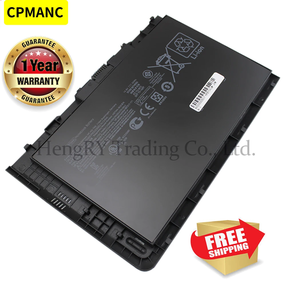 CPMANC ใหม่ BT04XL แบตเตอรี่สำหรับ HP EliteBook Folio 9470 9470M 9480M HSTNN-IB3Z HSTNN-DB3Z HSTNN-I10C BA06 687517-1C1 687945-001