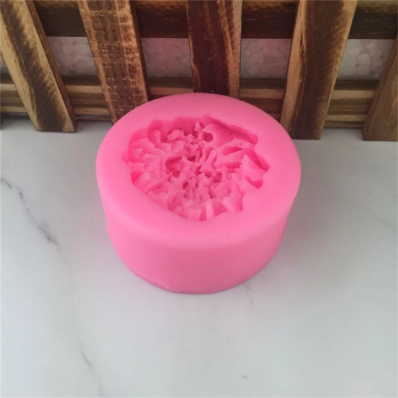 3D Flower Silicone candle Mold Carnation shape Aromatherapy Candle Making Kit Chocolate Cake Decorating Moulds DIY Tools