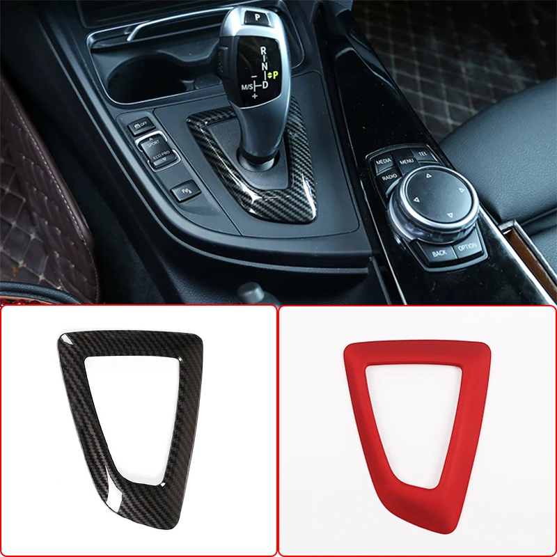 LHD&RHD Car Styling Console Gear Shift Decoration Frame For BMW F20 F21 F22 F23 F30 F34 F35 F32 F33 F36 Auto Accessories