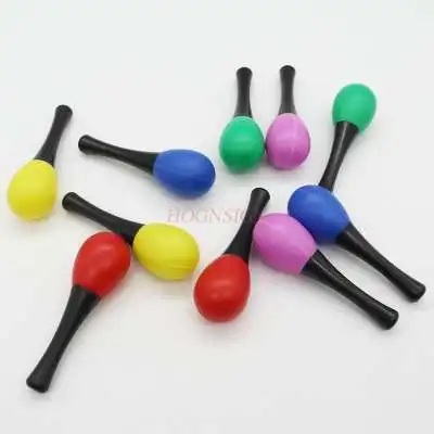 Baby Kleine Zand Hamer Rode Bal Rammelaar Pasgeboren Baby Hand Grip Luisteren Vision Training Rode Speelgoed Kleine Rammelaar