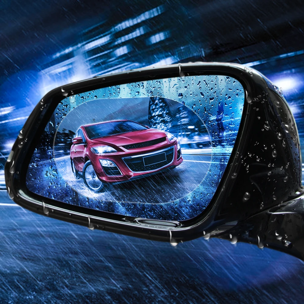 Car Rearview Mirror Protective Film Accessories For Ford Focus Fusion Escort Kuga Ecosport Fiesta Falcon Mondeo Taurus MUSTANG