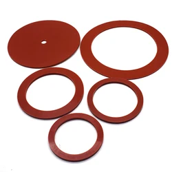 1PCS High Temperature Heat Resistance Silicone Gaskets Casting Gasket for Vacuum Casting Machine Accessories
