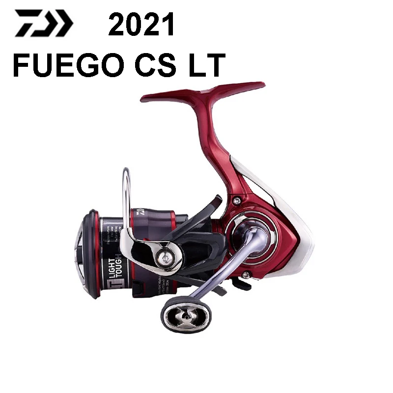 DAIWA-FUEGO CS LT Oblique Cup Spinning Fishing Wheel, Light Weight, Long Shot Fishing Reels, 1000S-XH 3000S-CXH, Original