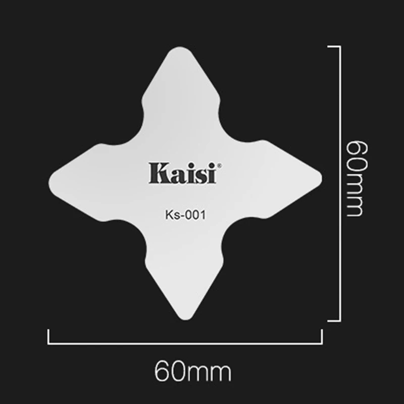 Kaisi KS001 ، KS002 ، KS003 أداة فتح إزالة الشاشة الفولاذ المقاوم للصدأ عدم الانزلاق فتح اختيار آيفون 8 X شاومي سامسونج