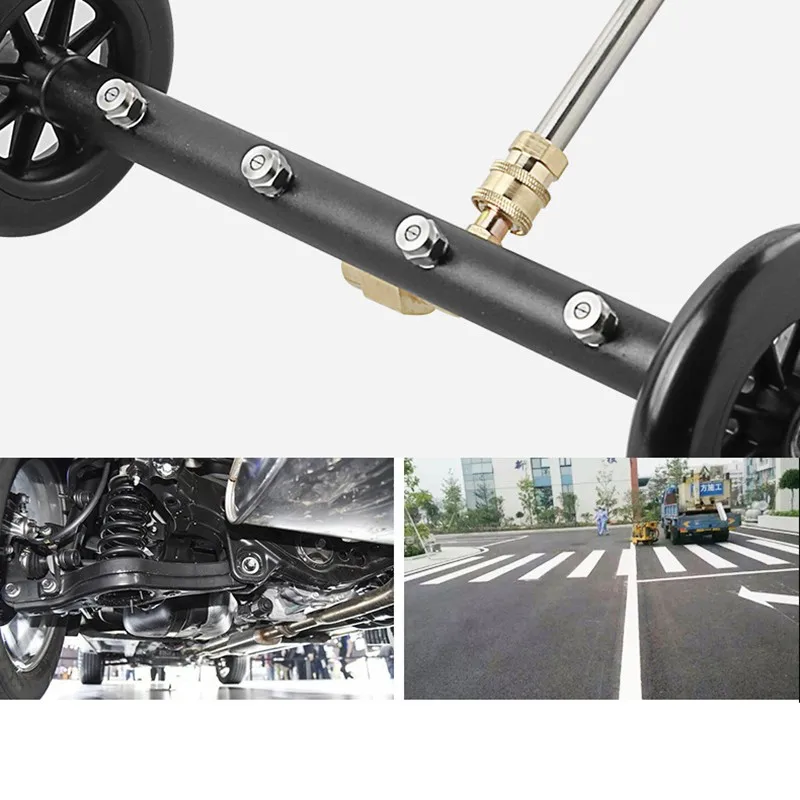 Pressure Washer Undercarriage Cleaner for Sidewalk, Driveway, Deck, Patio, 4000PSI Car Accessories