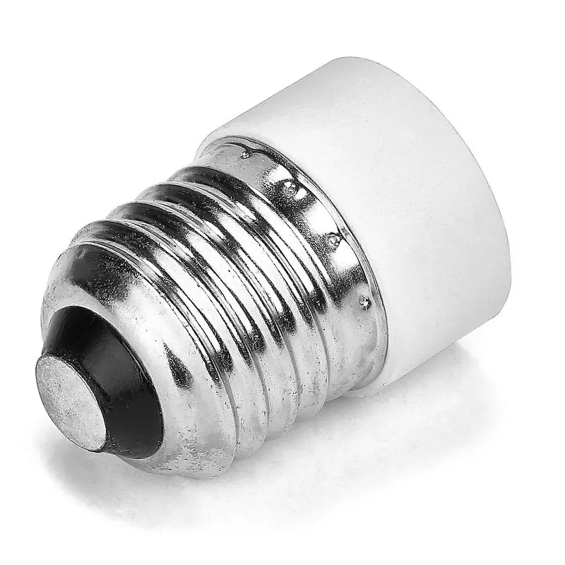 E27 to E14 Adapter E26 to E14 Lamp Holder Converter Power Adapter Base Socket LED Light Bulb Extend Plug