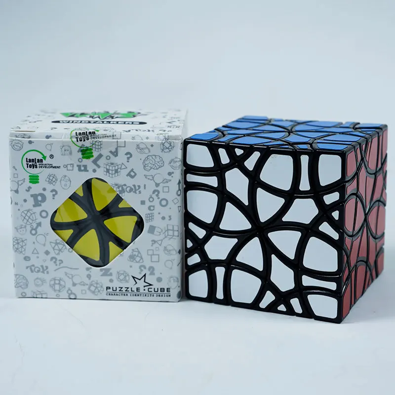 Forma estranha cubos mágicos octaedro irregular cubo professional 3x3 crazy cubo brinquedos educativos para crianças jogos e quebra-cabeças