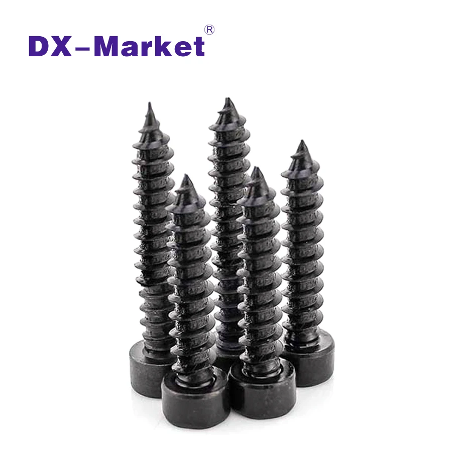 Tornillo con cabeza hexagonal, rosca autorroscante de M6, 16mm-60mm ,A007