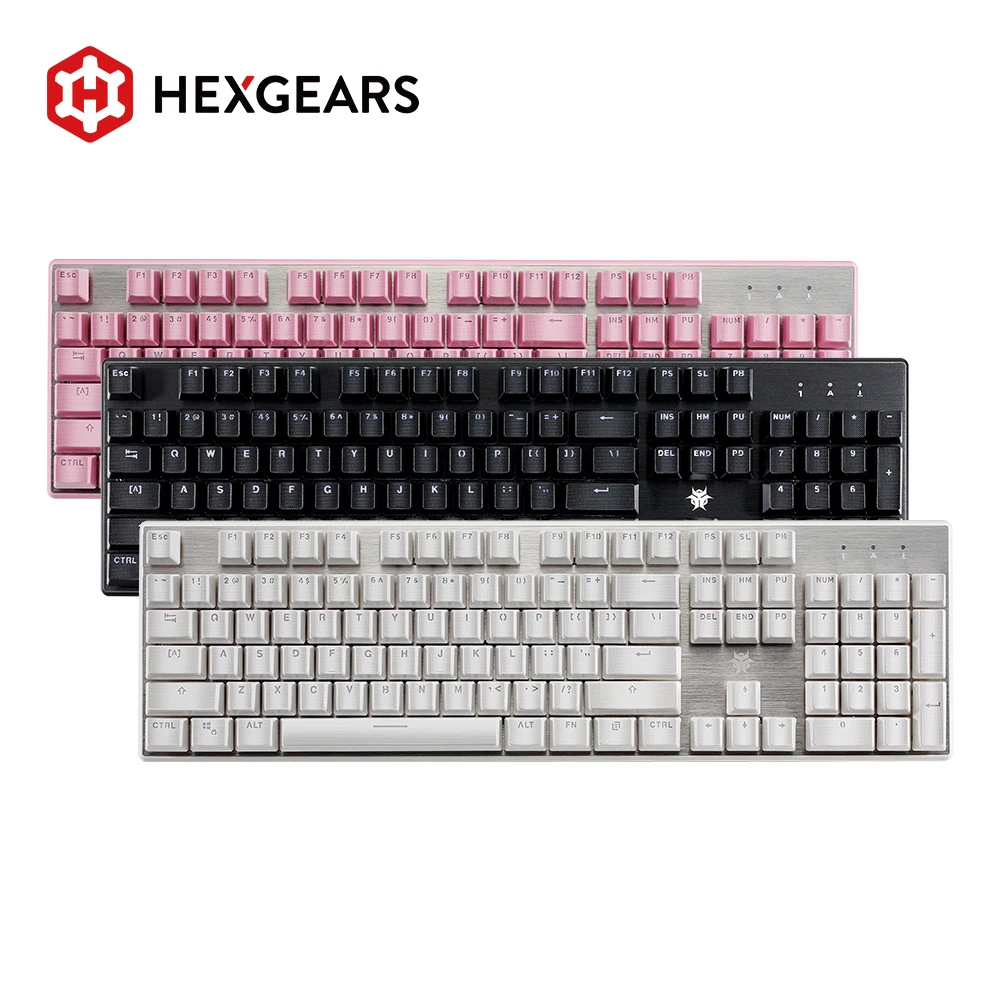 

Механическая игровая клавиатура HEXGEARS GK706W, клавиатура Kailh Box с переключателем teclado, USB Проводная Беспроводная механическая клавиатура для настольного ПК