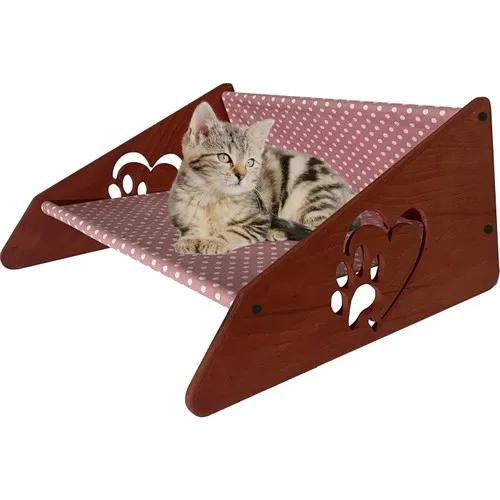 Mogilya Natural Wooden Cat Hammock