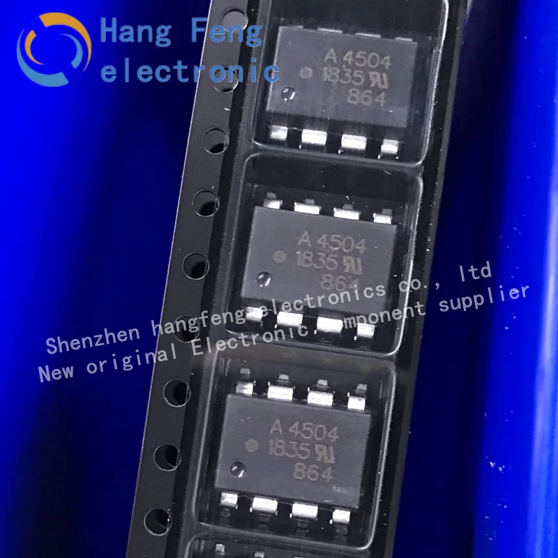 5PCS HCPL-4504-500E A4504 optocoupler SOP8 new original HCPL-4504