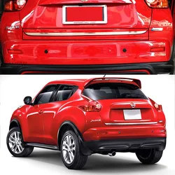 FOR 2011 to 2014 Nissan Juke REAR TRUNK TAILGATE BACK DOOR LID COVER BOOT TRIM EDGE MOLDING STAINLESS GARNISH CAR-STYLING