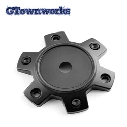1pc 112.5mm Wheel Rim Center Caps Accessories For #CAP-M-1018 #C-728 Dustproof Tools Hubcap Dust Cover Decoration Dumb Black