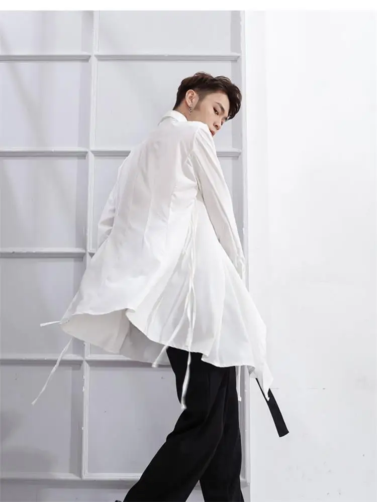 

Men's spring and autumn new belt casual pants urban youth classic dark loose large size casual pants
