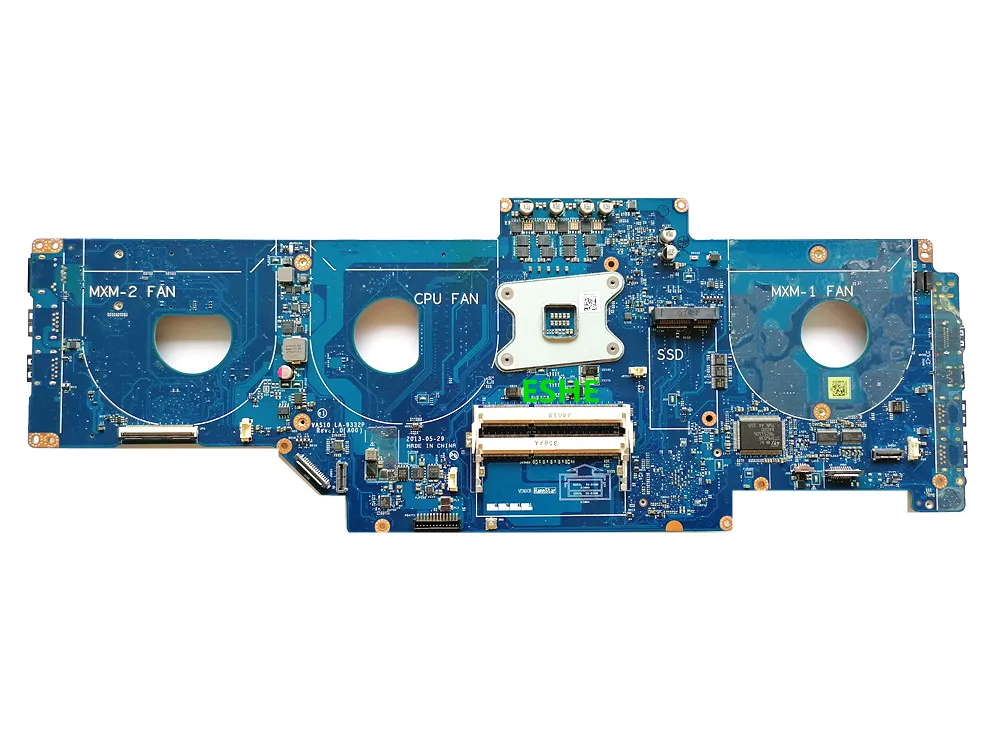 Per DELL Alienware M18x R3 scheda madre del computer portatile 4703X 04703X CN-04703X HM86 DDR3 VAS10 LA-9332P notebook pc maincinghiale 100% test