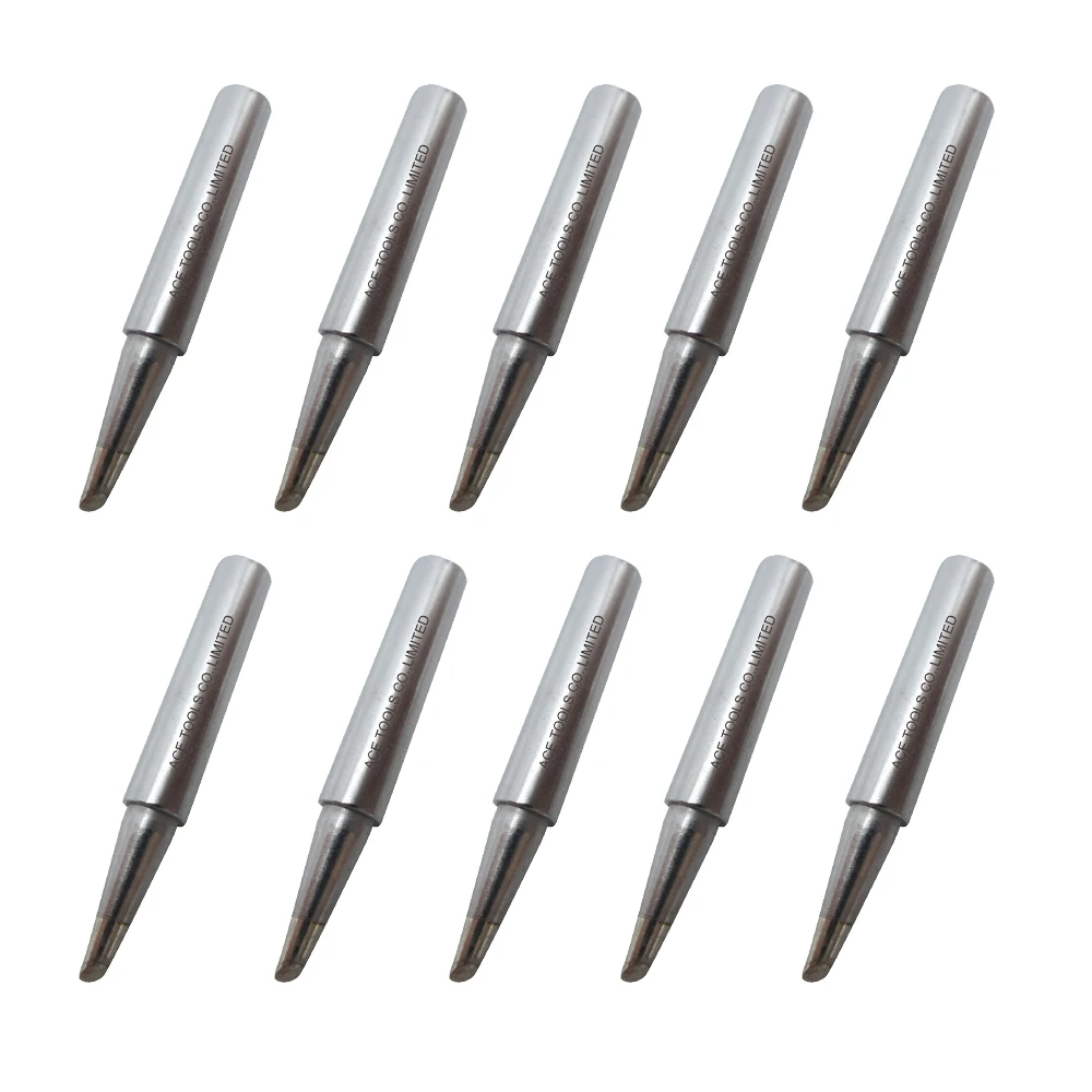 10 PCS MXTAA Soldering Tips Bevel 1.6mm Replacement Fit For WELLER WSD71 WSDT1 WP70 Station Iron Lead Free