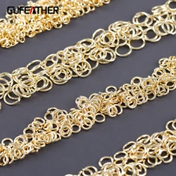 GUFEATHER,20g/pack,M1113,jewelry accessories,14k gold plated,copper metal,hand made,pass REACH,nickel free,not fade,jump ring
