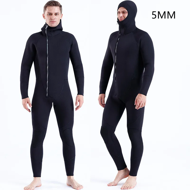 

5MM Men Scuba Neoprene Fishing Hunting Surfing Warm Wetsuit Snorkeling Swimming Surfing Kayaking UnderWater DivingSuit Equipment