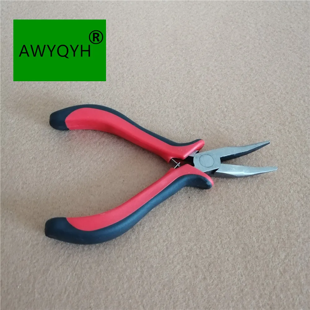 

Bend tip plier DIY Hair Extension Tool Clip Plier for micro rings links beads Feather hair extension