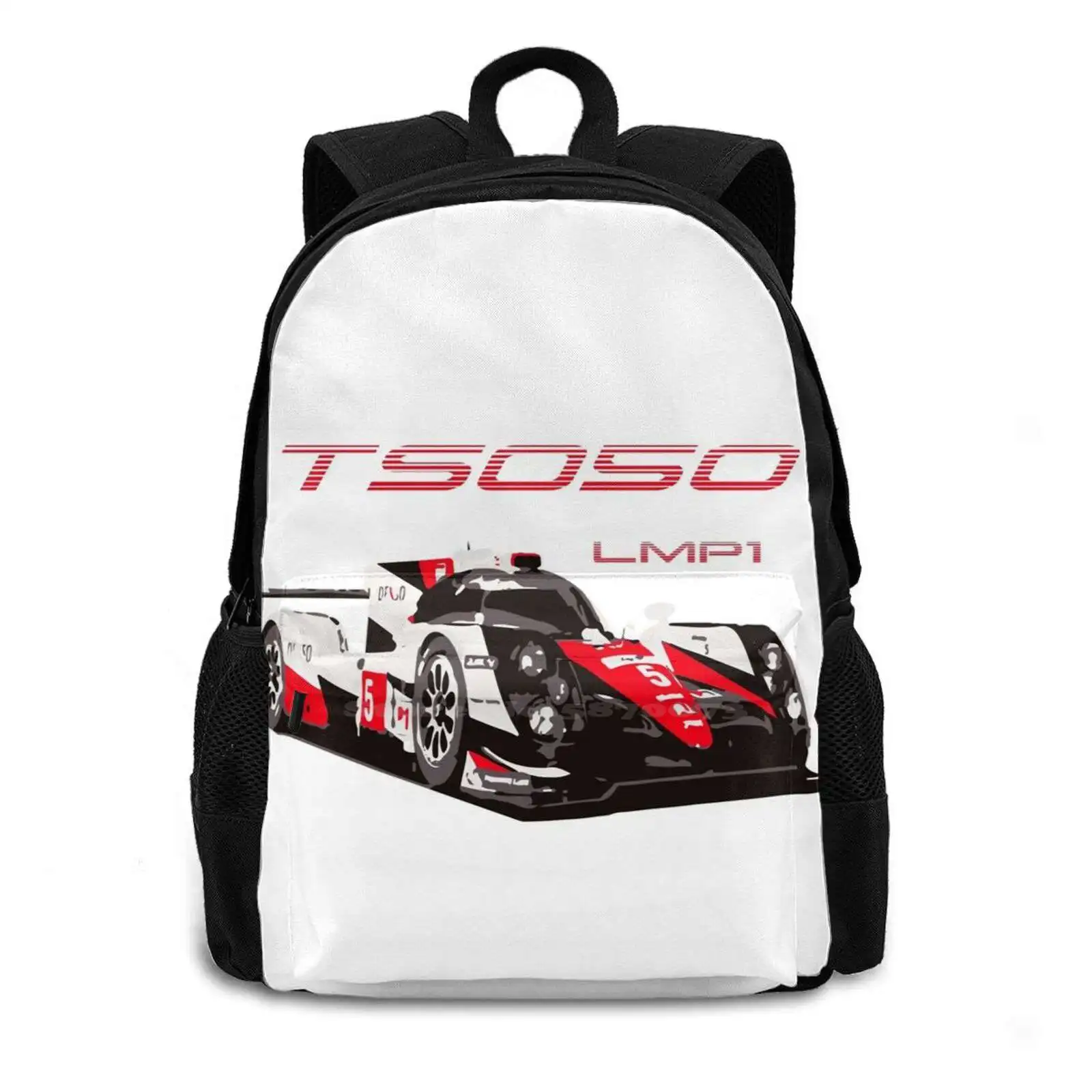 Ts050 Hybrid Lmp1 Race Car Bag Backpack For Men Women Girls Teenage Hybrid Race Car Wec Motorsport Lm R18 Ts050 Gazoo Racing