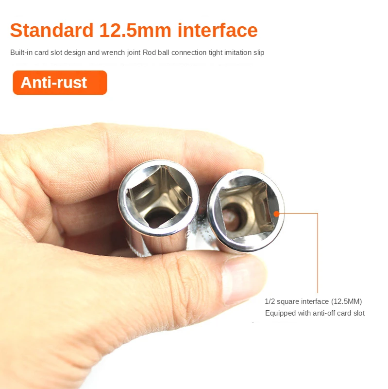 S2โลหะผสม Hex Bit ชุดไขควงหัวแฉก60/100มม.1/2 "Square Impact Driver ประแจเครื่องมือไขควงหัวประแจ