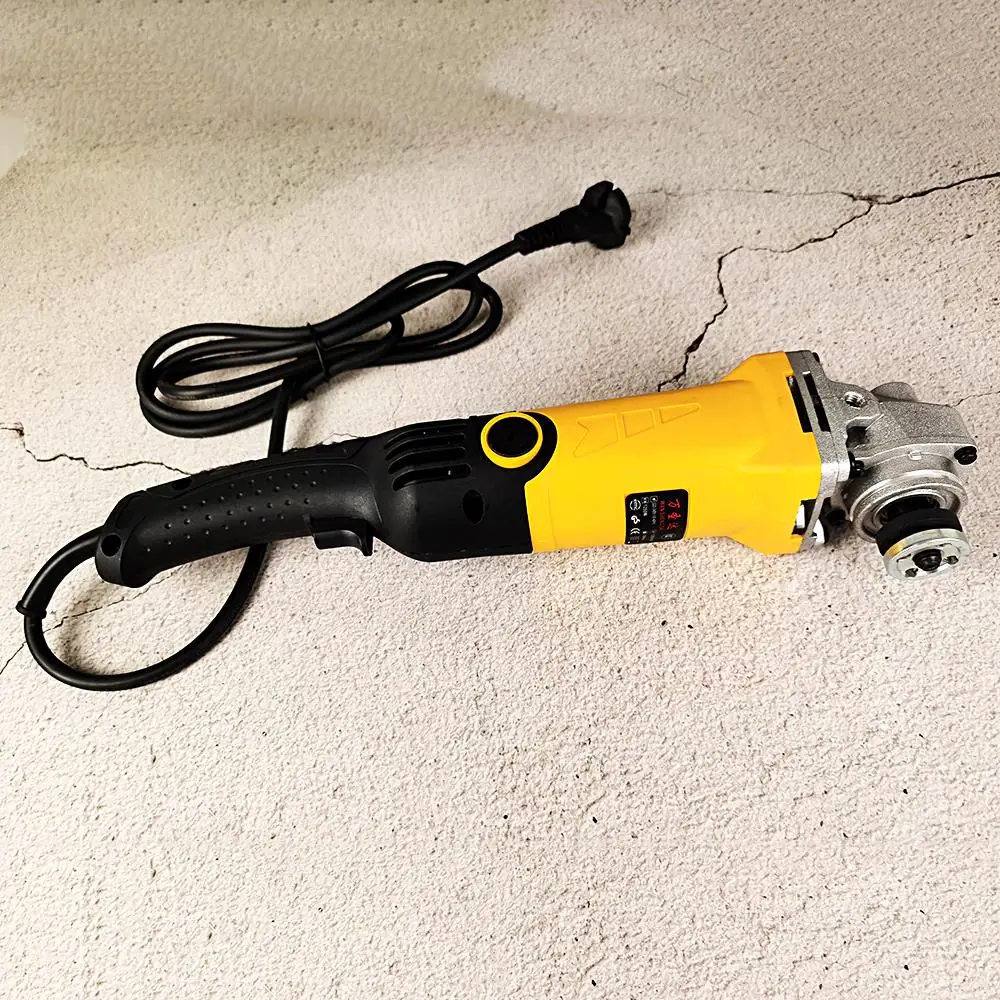 Polisher Angle Grinder Adjustable Speed 1200W Multi-function GrinderTile Cutting Cut And Polish Metal For Rust Removal